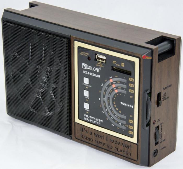 Купить оптом Радиоприемник GOLON RX-9922 в Украине