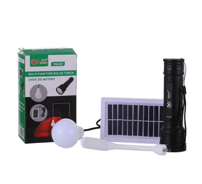 Купить оптом Ручной фонарь + лампа + солнечная панель YW-037 в Украине , изображение 2