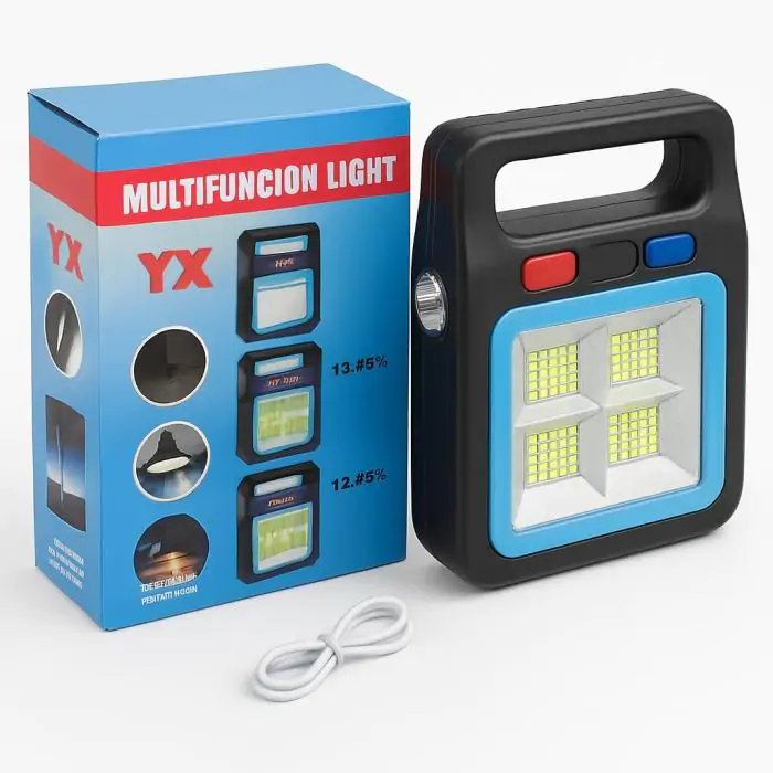Купити оптом Купити Кемпінговий ліхтар YX-605 COB (сонячна панель) оптом - ціна 137 грн в Україні 
