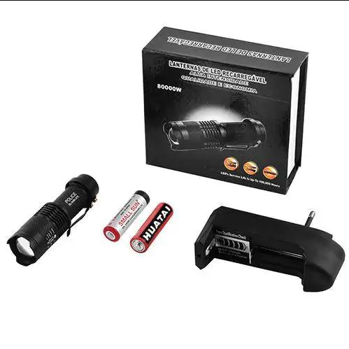Купить оптом Ручной фонарик BL-8468 XPE (полный комплект) в Украине , изображение 2