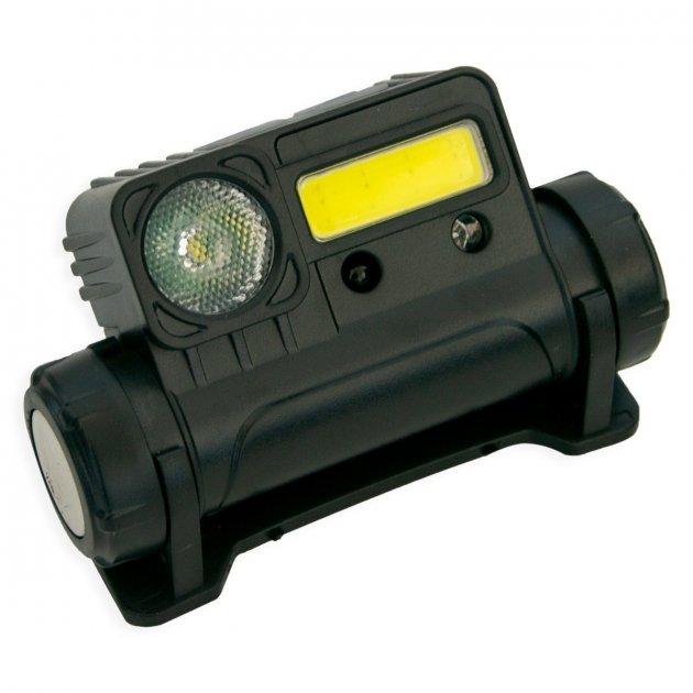 Купить оптом Налобный фонарь магнитный с microUSB BL-123 + датчик движения (XPE+COB) в Украине, изображение 3