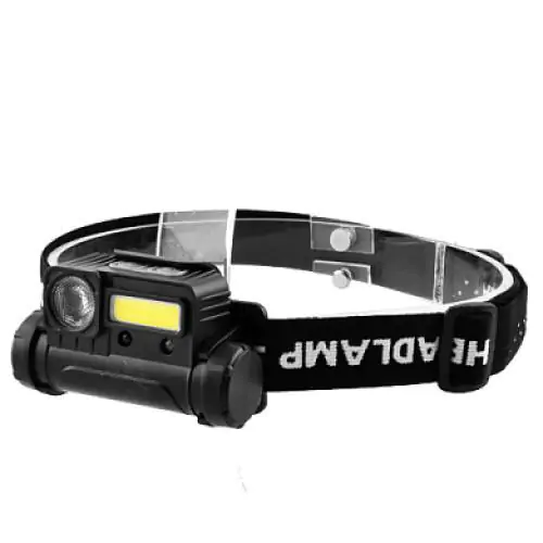 Купить оптом Налобный фонарь магнитный с microUSB BL-123 + датчик движения (XPE+COB) в Украине 