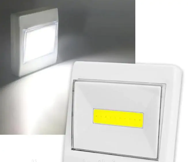 Купити оптом Купити Підсвічування світильника на липучці COB HY-806 (на батарейках) оптом - ціна 43 грн в Україні 