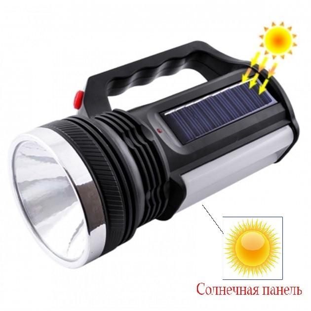 Купить оптом Фонарик ручной аккумуляторный YJ-2836T (солнечная панель) в Украине