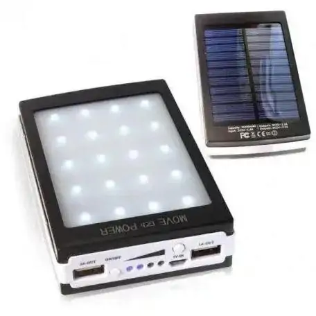 Купити оптом Купити Акумулятор PowerBank 4800 mAh (сонячна панель + лампа) оптом - ціна 277 грн в Україні , зображення 2