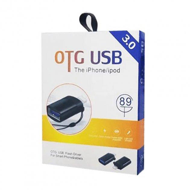 Купить оптом Переходник OTG USB3.0 F to Lighting iPhone M GP-89 в Украине