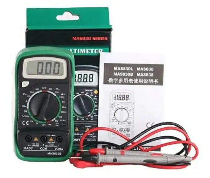 Купить оптом Цифровой мультиметр тестер вольтметр MAS830L в Украине , изображение 2