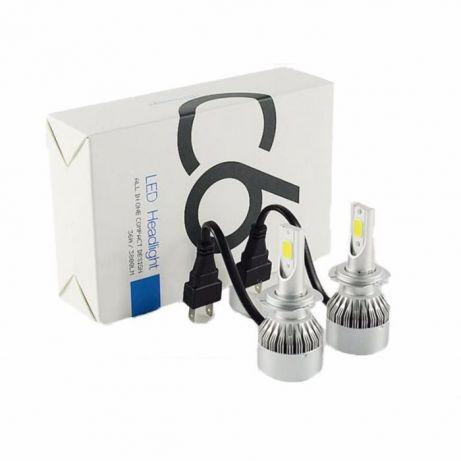 Купить оптом Автомобильные LED лампы H7 [C6] (комплект)