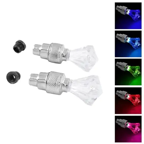 Купити оптом Купити Велозолотник 5 кольорів RGB 821-1 (на батарейках 3xAG10) оптом - ціна 34 грн в Україні 