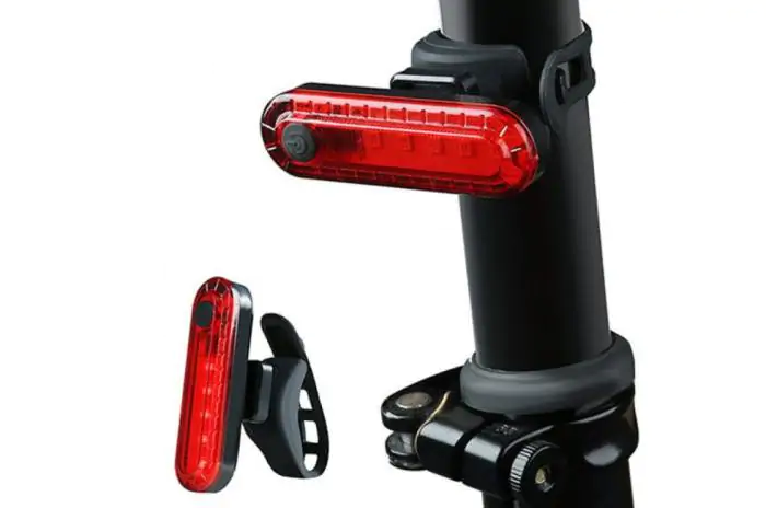 Купить оптом Вело фонарь СТОП задний 056/BSK-2275-COB (встроенный акб) в Украине 