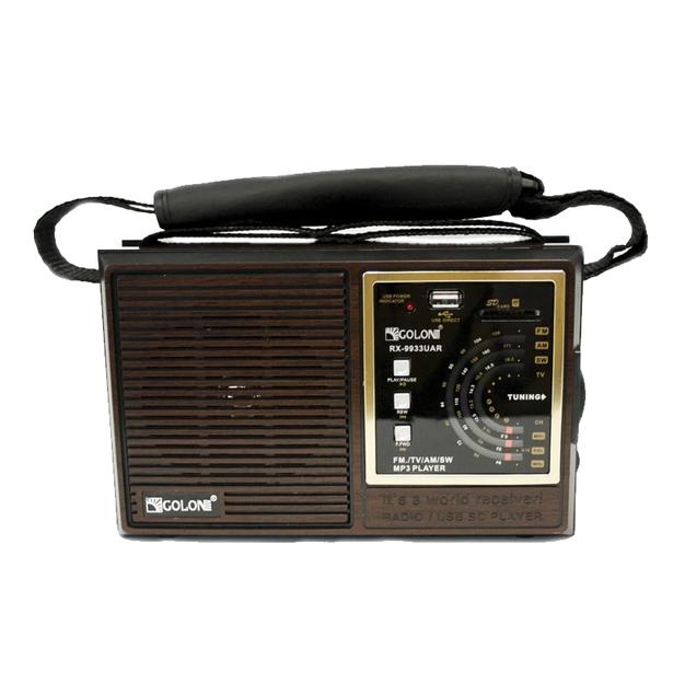 Купить оптом Радиоприемник ФМ FM аккмуляторный всеволновой GOLON RX-9933 в Украине