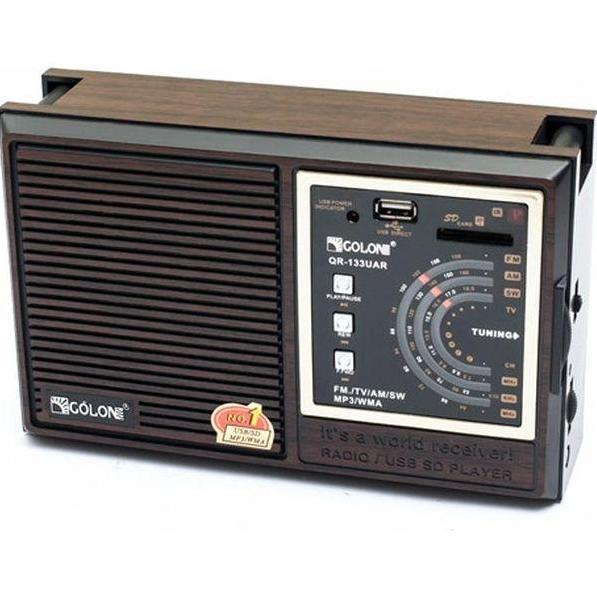 Купить оптом Радиоприемник ФМ FM аккмуляторный всеволновой GOLON RX-9933 в Украине, изображение 2