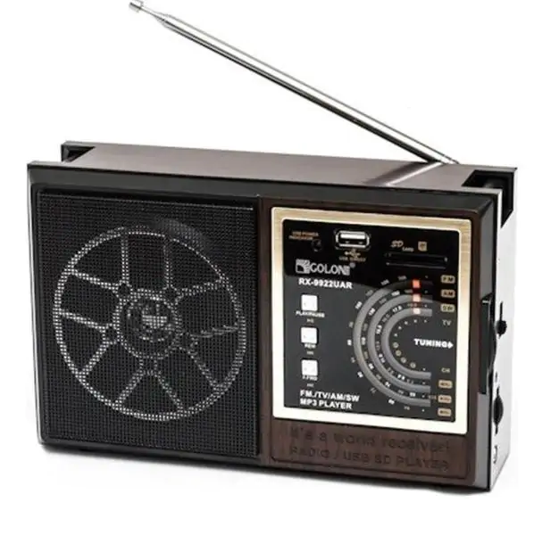 Купить оптом Радиоприемник ФМ FM аккмуляторный всеволновой GOLON RX-9922 в Украине , изображение 2