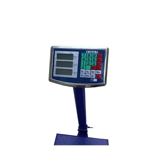 Купить оптом Торговые весы платформа до 300кг CRYSTAL CR-300 (40x50) в Украине , изображение 2