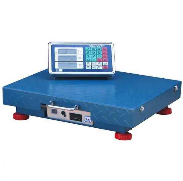 Купити оптом Купити Торгова вага платформа з WIFI до 600кг NK-600 (50x60) (продаж по 2шт) оптом - ціна 3172 грн в Україні 