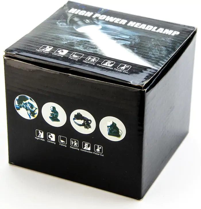 Купити оптом Купити Світлодіодний ліхтар налобний з датчиком руху BL-6699-V9 оптом - ціна 162 грн в Україні , зображення 3