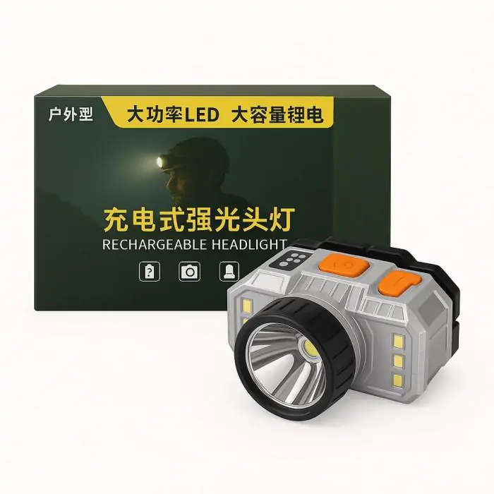 Купити оптом Купити Налобний ліхтар T19 (LED+COB) оптом - ціна 114 грн в Україні 