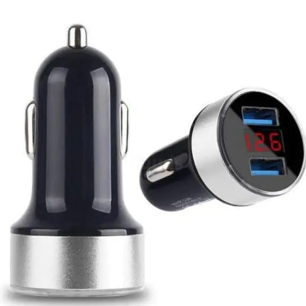 Купити оптом Купити Автомобільне зарядне HZ HC6 оптом - ціна 80 грн в Україні , зображення 2