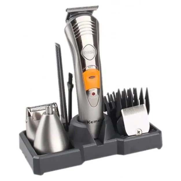 Купить оптом Триммер стрижка с насадками 7 в 1 KEMEI KM-580A в Украине , изображение 2