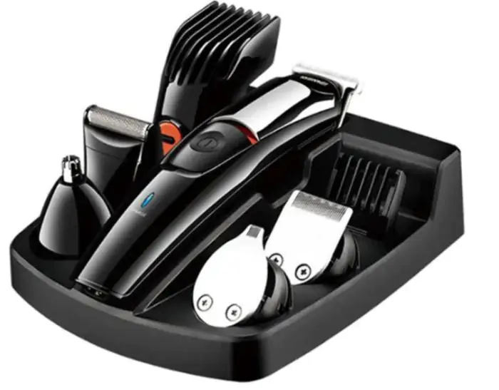 Купить оптом Триммер стрижка с насадками 5 в 1 Gemei GM-853 в Украине 