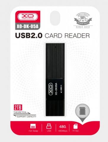 Купить оптом Картридер Card Reader XO DK05A USB2.0